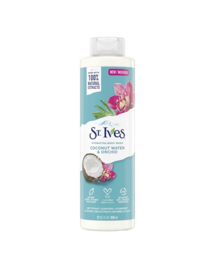 St. Ives Coconut Water & Orchid Body Wash 650ml