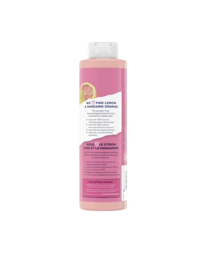 St. Ives Exfoliating Body Wash Pink Lemon & Mandarin Orange 650ml