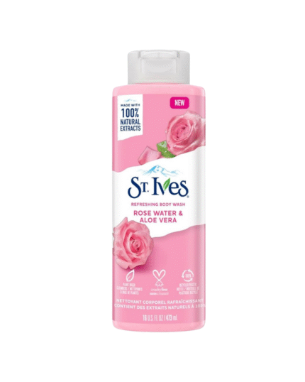 St. Ives Rose Water & Aloe Vera Body Wash
