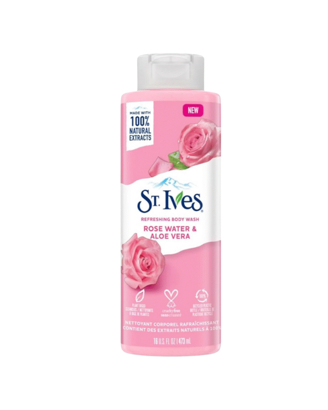 St. Ives Rose Water & Aloe Vera Body Wash