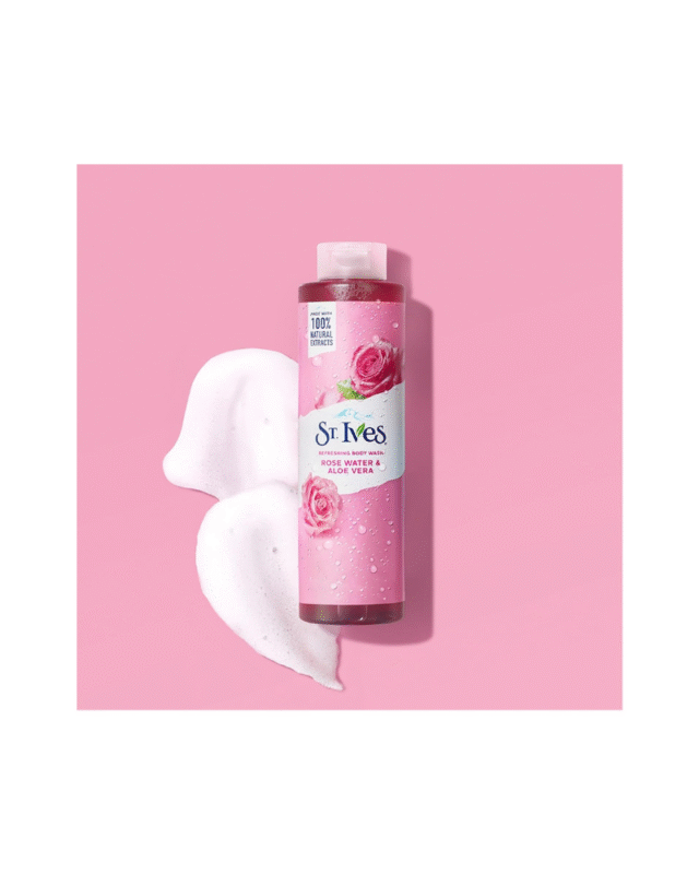 St. Ives Rose Water & Aloe Vera Body Wash