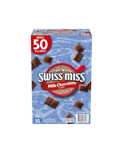 Swiss Miss Milk Chocolate Hot Cocoa Mix – 50-Count Value Pack