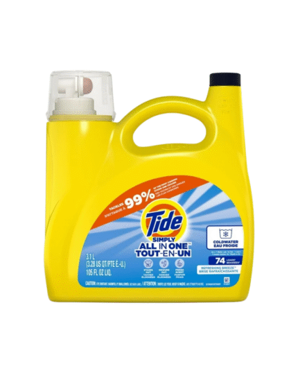 Tide Simply All In One Refreshing Breeze Laundry Detergent – 105 fl oz (74 Loads)