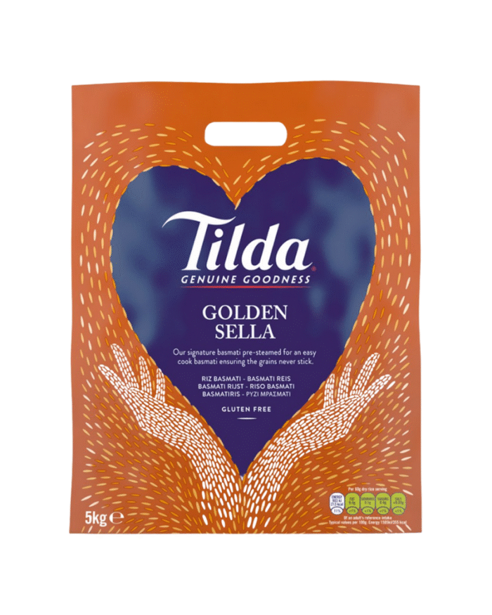 Tilda Golden Sella Basmati Rice 5kg