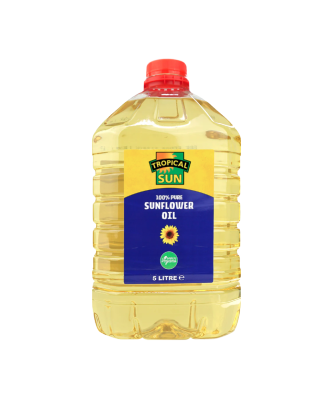Tropical Sun 100% Pure Sunflower Oil 5L