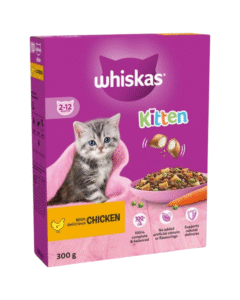 Whiskas Kitten Dry Cat Food with Chicken (For 2-12 Month Old Kittens)
