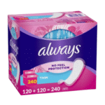 Always Thin Daily Panty Liners 240 Count