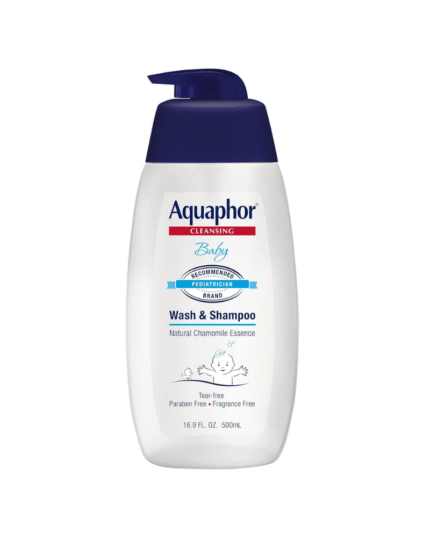 Aquaphor Baby Wash & Shampoo, 2-in-1 Gentle Cleanser (500ml)