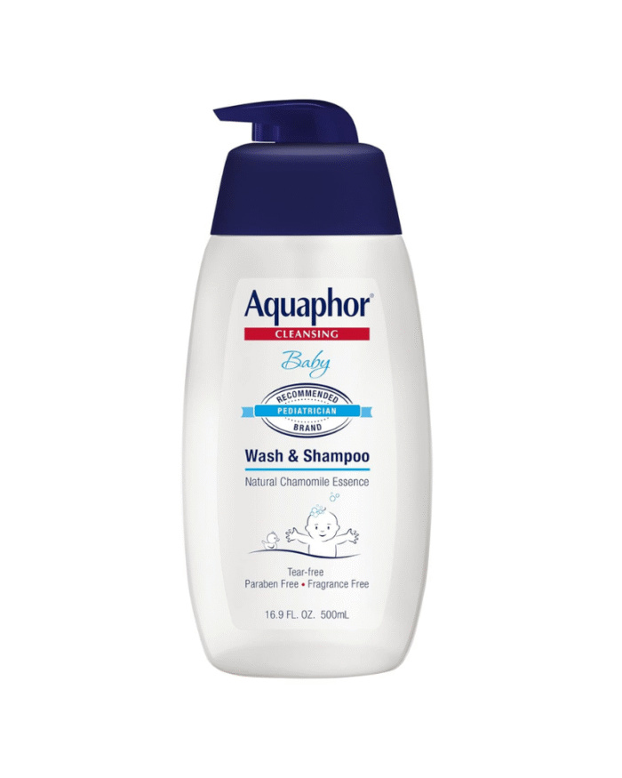 Aquaphor Baby Wash & Shampoo, 2-in-1 Gentle Cleanser (500ml)