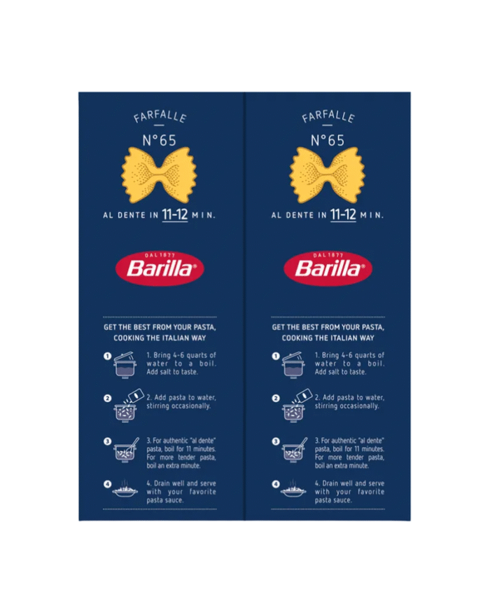 Barilla Classic Pasta Variety Pack – 7-Box Assortment of Elbows, Farfalle, and Rotini