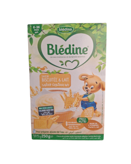 Bledina Biscuit and Milk Baby Cereal (250g)