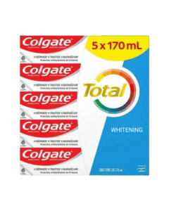 Colgate Total Whitening Toothpaste 5x170 mL