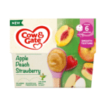 Cow & Gate Apple Peach Strawberry Baby Puree 6+ Months