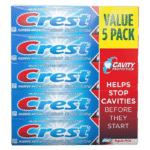 Crest Cavity Protection Fluoride Toothpaste Value 5 Pack