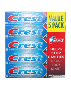 Crest Cavity Protection Fluoride Toothpaste Value 5 Pack