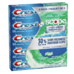 Crest Complete Whitening Toothpaste with Scope 5-Pack – Extra Freshness