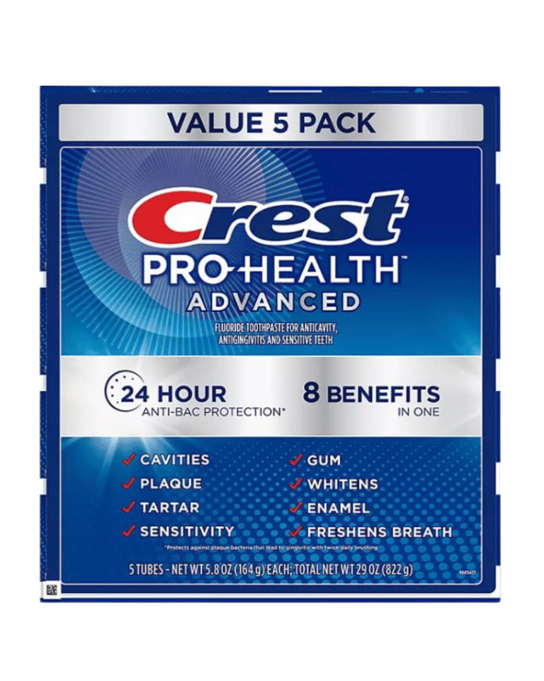 Crest Pro-Health Advanced Toothpaste Value 5 Pack