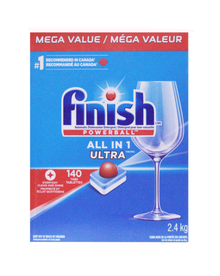 Finish Powerball All in 1 Ultra Dishwasher Detergent Tablets 2.4kg