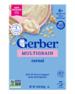 Gerber Multigrain Baby Cereal 6 Months+ 454g