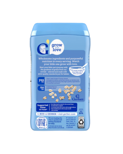 Gerber Oatmeal Cereal 227g