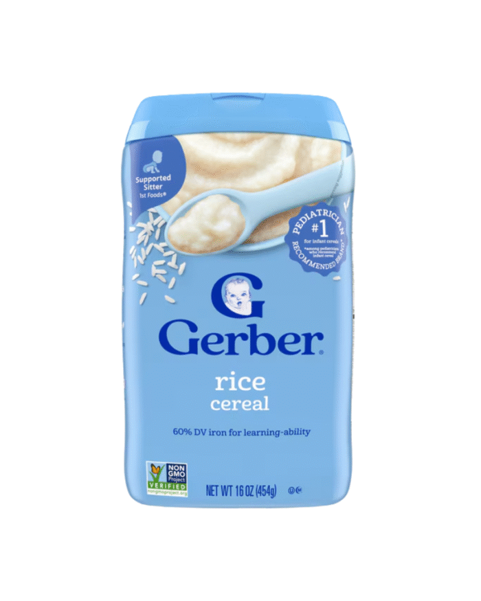 Gerber Rice Cereal for Supported Sitters 454g