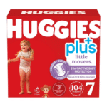 Huggies Little Movers Size 7 Diapers (104 Count)