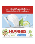 Huggies Natural Care Baby Wipes with Cucumber & Green Tea – 1008 Count