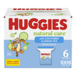 Huggies Natural Care Baby Wipes with Cucumber & Green Tea, 1008 Count
