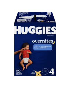 Huggies Overnites Size 4 Diapers (100 Count)