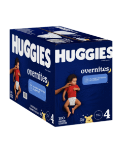 Huggies Overnites Size 4 Diapers (100 Count)