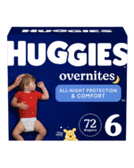 Huggies Overnites Size 6 Diapers 72 Count