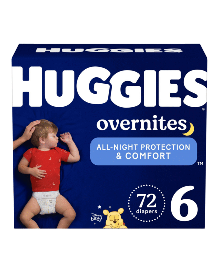 Huggies Overnites Size 6 Diapers 72 Count