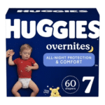Huggies Overnites Size 7 Diapers (60 Count)