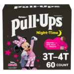Huggies Pull-Ups Night-Time 3T-4T (Girls) 60 Count