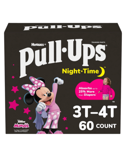 Huggies Pull-Ups Night-Time 3T-4T (Girls) 60 Count