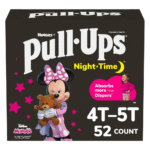 Huggies Pull-Ups Night-Time 4T-5T (Girls) 52 Count