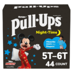 Huggies Pull-Ups Night Time 5T-6T (Boys) 44 Count