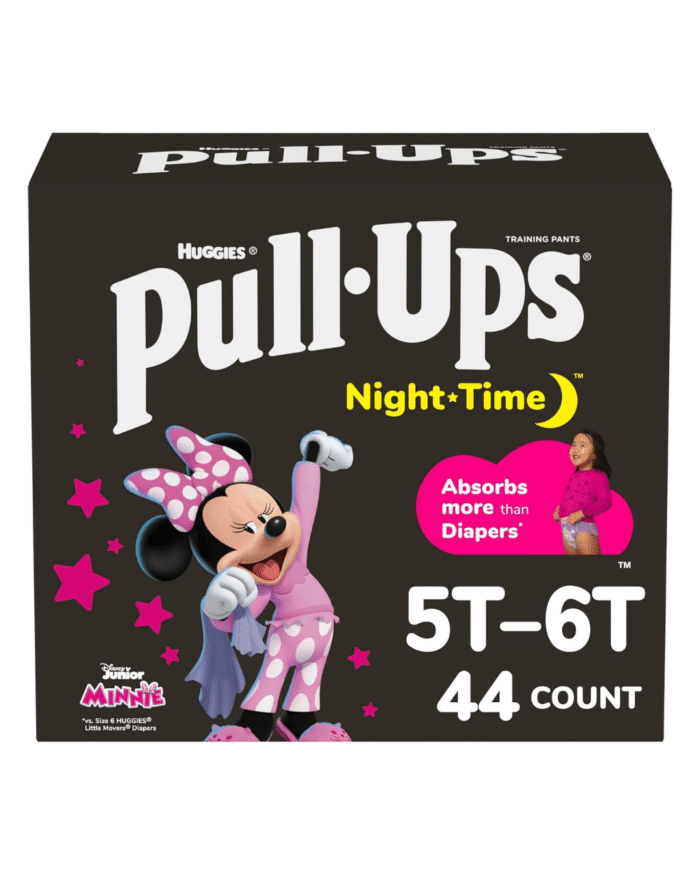 Huggies Pull-Ups Night-Time 5T-6T (Girls) 44 Count