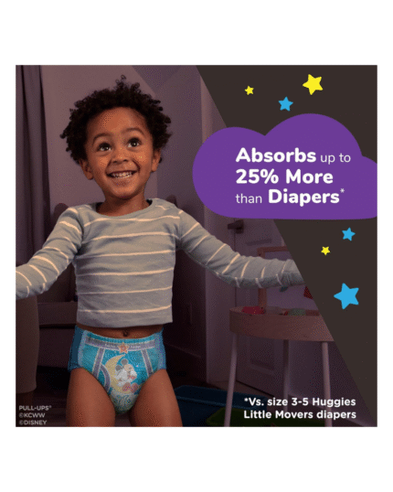 Huggies Pull-Ups Night-Time Training Pants 3T–4T (Boys) 60 Count
