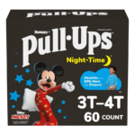 Huggies Pull-Ups Night-Time Training Pants 3T–4T (Boys) 60 Count