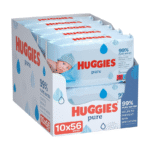Huggies Pure Baby Wipes 10x56