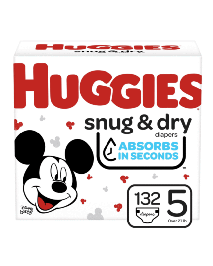 Huggies Snug & Dry Diapers Size 5 (132 Count)