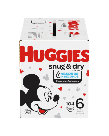 Huggies Snug & Dry Diapers Size 6 (104 Count)
