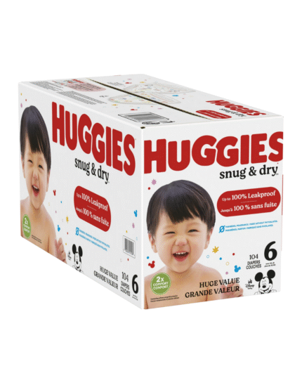 Huggies Snug & Dry Diapers Size 6 (104 Count)