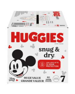Huggies Snug & Dry Diapers Size 7 (80 Count)