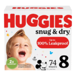Huggies Snug & Dry Diapers Size 8 (74 Count)