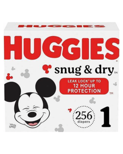 Huggies Snug & Dry Size 1 Diapers (256 Count)