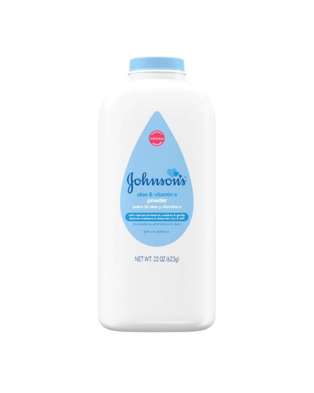 Johnson’s Baby Powder with Aloe & Vitamin E – 22oz (623g)