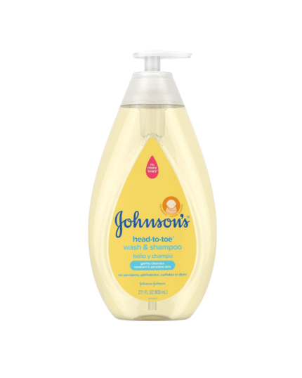 Johnson’s Head-to-Toe Wash & Shampoo (800 ml)