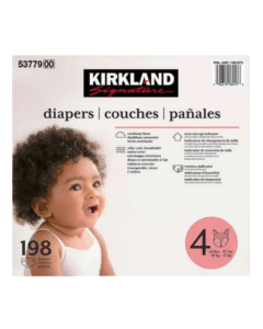 Kirkland Signature Diapers Size 4 (198 Count)